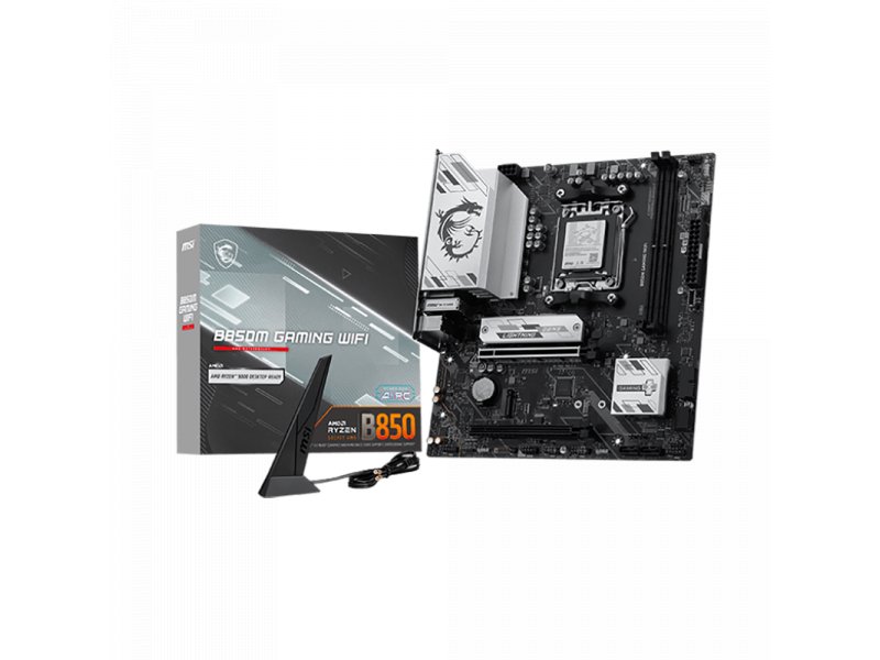Материнская плата MSI B850M Gaming Wifi, Socket AM5, AMD B850, mATX, RTL