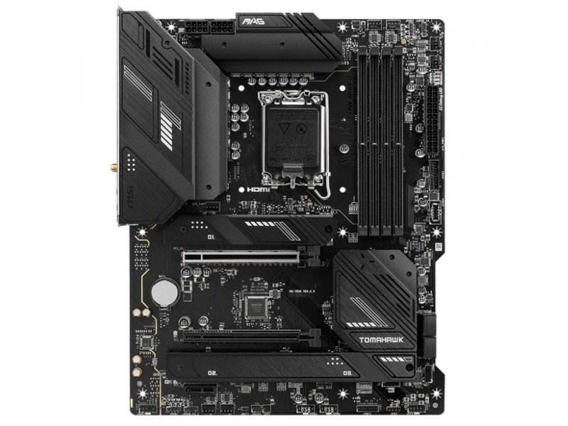 Материнская плата MSI MAG B760 Tomahawk Wifi, Socket LGA 1700, Intel B760, ATX, RTL