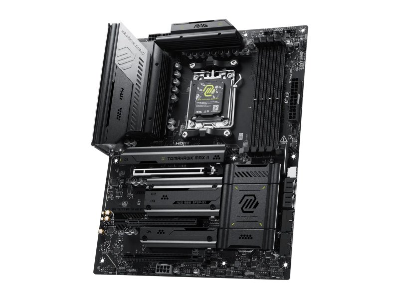Материнская плата MSI Mag B850 Tomahawk Max Wifi Ii, Socket AM5, AMD B850, ATX, RTL Материнская плата MSI Mag B850 Tomahawk Max Wifi Ii, Socket AM5, AMD B850, ATX, RTL