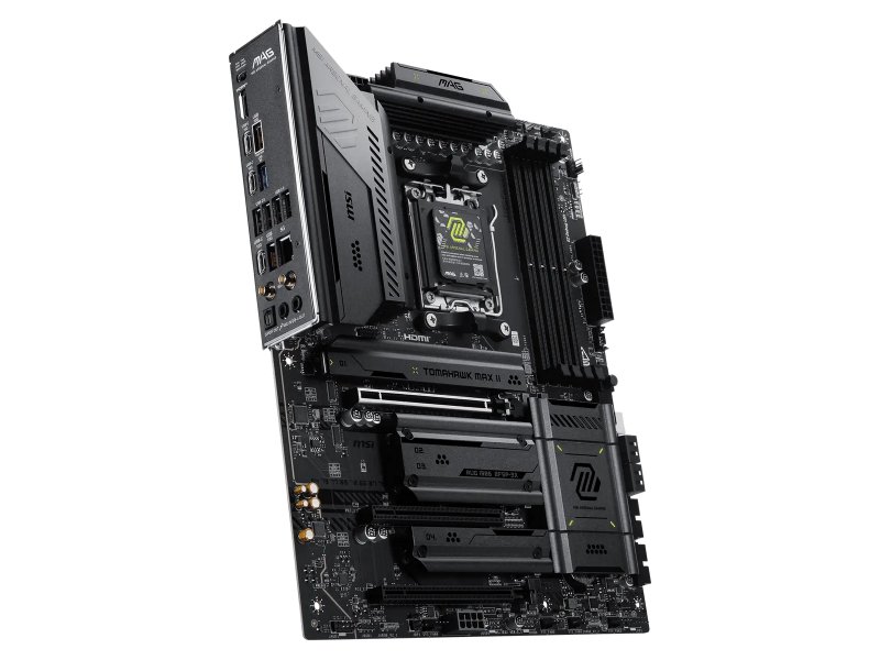 Материнская плата MSI Mag B850 Tomahawk Max Wifi Ii, Socket AM5, AMD B850, ATX, RTL Материнская плата MSI Mag B850 Tomahawk Max Wifi Ii, Socket AM5, AMD B850, ATX, RTL