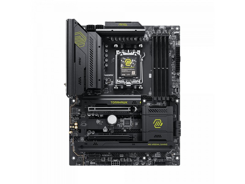 Материнская плата MSI Mag B850 Tomahawk Wifi B850, Socket AM5, AMD B850, ATX, RTL