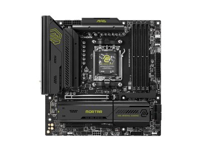 Материнская плата MSI Mag B850m Mortar Wifi, Socket AM5, AMD B850, mATX, RTL Материнская плата MSI Mag B850m Mortar Wifi, Socket AM5, AMD B850, mATX, RTL