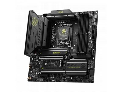 Материнская плата MSI Mag B860m Mortar Wifi, Socket LGA 1851, Intel B860, mATX, RTL Материнская плата MSI Mag B860m Mortar Wifi, Socket LGA 1851, Intel B860, mATX, RTL