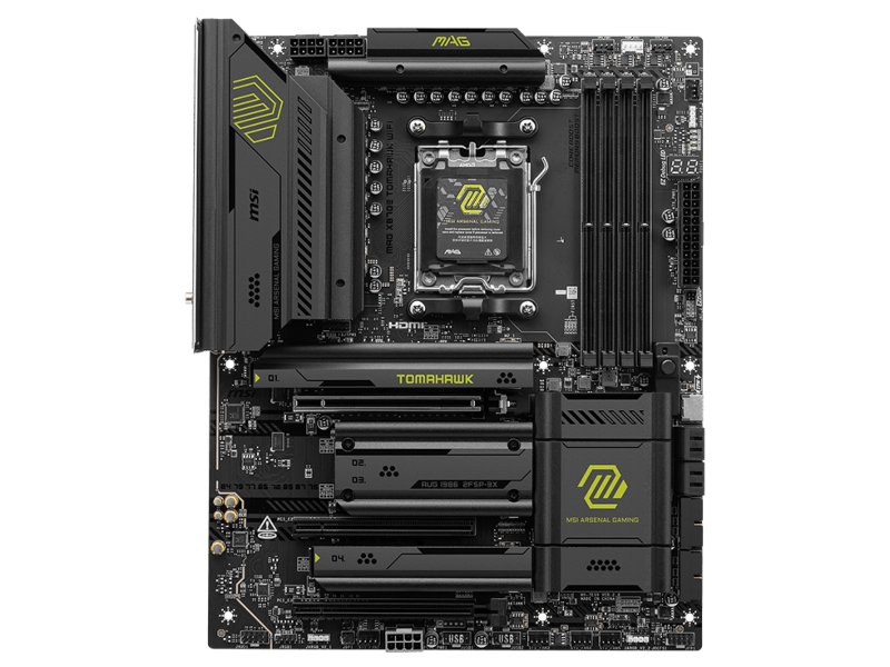 Материнская плата MSI Mag X870e Tomahawk Wifi, Socket AM5, AMD X870E, ATX, RTL