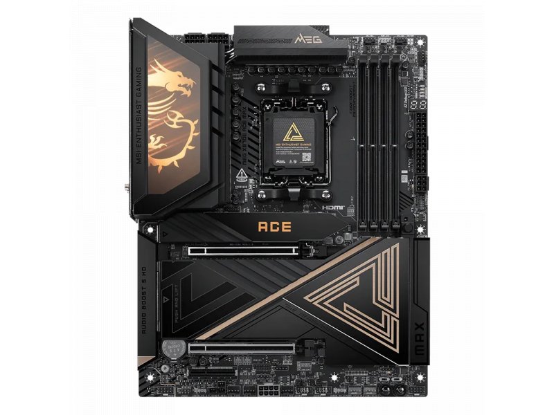 Материнская плата MSI MEG X870E ACE MAX, Socket AM5, AMD X870E, ATX, RTL