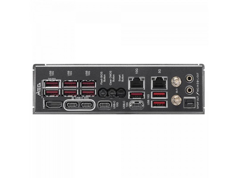 Материнская плата MSI MEG X870E ACE MAX, Socket AM5, AMD X870E, ATX, RTL Материнская плата MSI MEG X870E ACE MAX, Socket AM5, AMD X870E, ATX, RTL