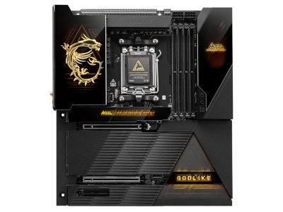 Материнская плата MSI MEG X870E GODLIKE X870E, Socket AM5, AMD X870E, E-ATX, RTL Материнская плата MSI MEG X870E GODLIKE X870E, Socket AM5, AMD X870E, E-ATX, RTL