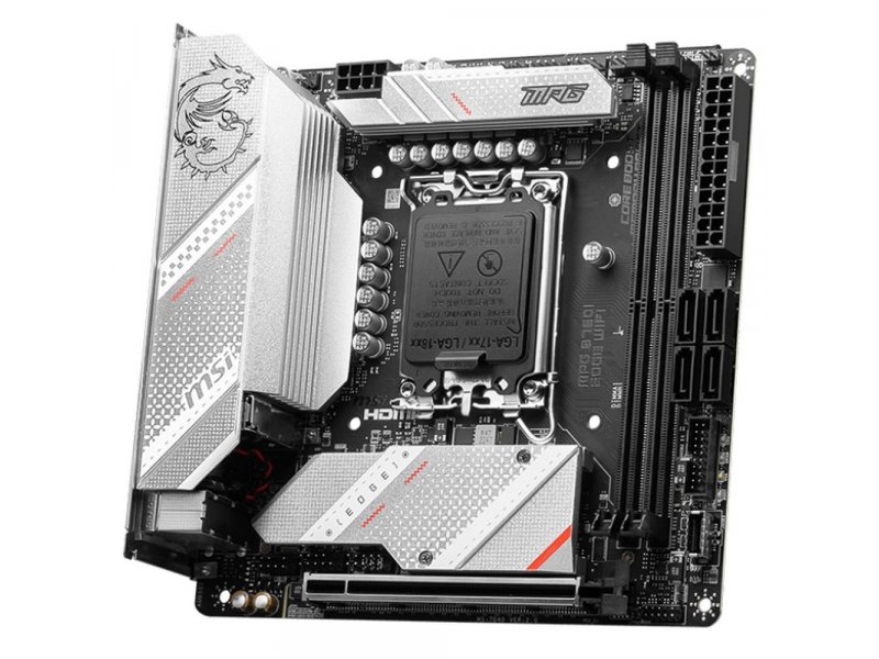 Материнская плата MSI Mpg B760i Edge Wifi, Socket LGA 1700, Intel B760, mATX, RTL Материнская плата MSI Mpg B760i Edge Wifi, Socket LGA 1700, Intel B760, mATX, RTL