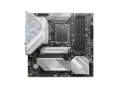 Материнская плата MSI Mpg B760m Edge Ti Wifi, Socket LGA 1700, Intel B760, mATX, RTL