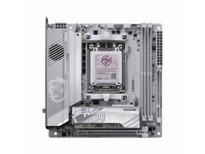 Материнская плата MSI Mpg X870i Edge Ti Evo Wifi, Socket AM5, AMD X870, mATX, RTL Материнская плата MSI Mpg X870i Edge Ti Evo Wifi, Socket AM5, AMD X870, mATX, RTL