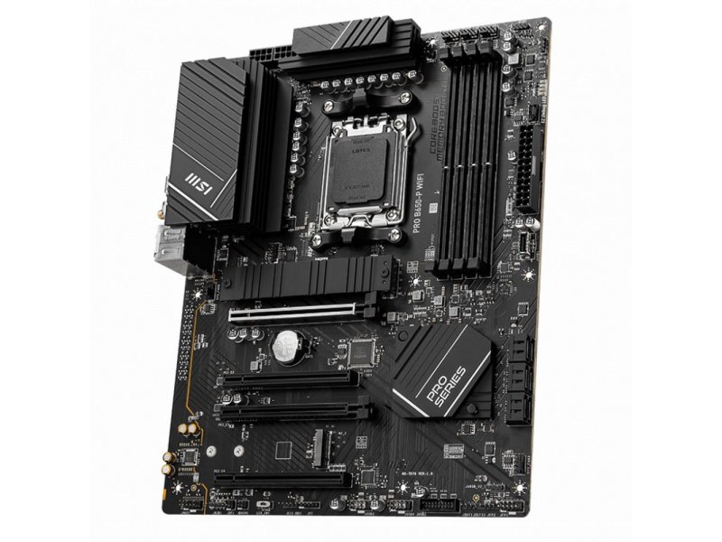 Материнская плата MSI PRO B650-P Wifi, Socket AM5, AMD B650, ATX, RTL Материнская плата MSI PRO B650-P Wifi, Socket AM5, AMD B650, ATX, RTL