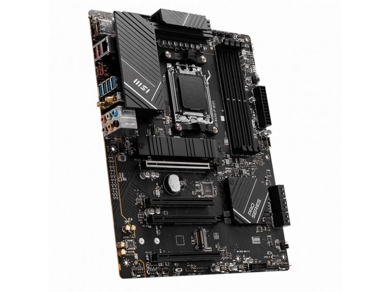 Материнская плата MSI PRO B650-P Wifi, Socket AM5, AMD B650, ATX, RTL Материнская плата MSI PRO B650-P Wifi, Socket AM5, AMD B650, ATX, RTL