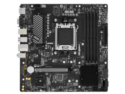 Материнская плата MSI Pro B650M-P, Socket AM5, AMD B650, mATX, RTL Материнская плата MSI Pro B650M-P, Socket AM5, AMD B650, mATX, RTL