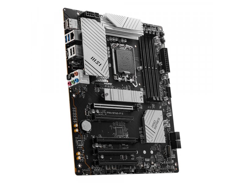 Материнская плата MSI PRO B760-P II, Socket LGA 1700, Intel B760, ATX, RTL Материнская плата MSI PRO B760-P II, Socket LGA 1700, Intel B760, ATX, RTL