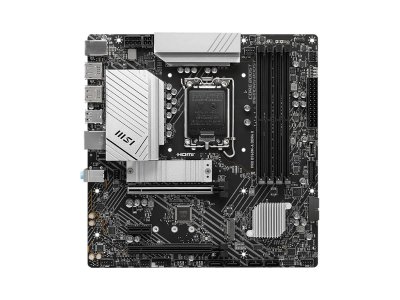 Материнская плата MSI PRO B760M-A DDR4 II, Socket LGA 1700, Intel B760, mATX, RTL