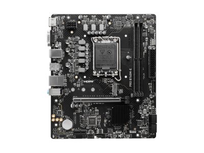 Материнская плата MSI PRO B760M-E B760, Socket LGA 1700, Intel B760, mATX, RTL
