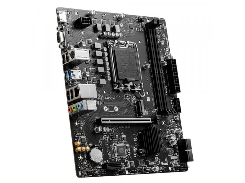 Материнская плата MSI Pro B760M-E DDR4, Socket LGA 1700, Intel B760, mATX, RTL