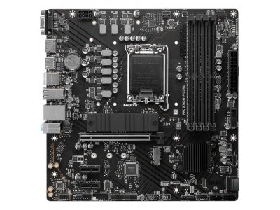 Материнская плата MSI Pro B760M-P DDR4, Socket LGA 1700, Intel B760, mATX, RTL