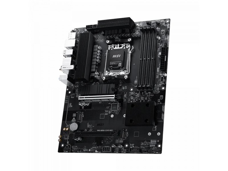 Материнская плата MSI Pro B850-s Evo Wifi, Socket AM5, AMD B850, ATX, RTL
