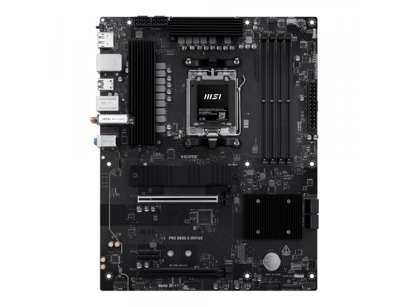 Материнская плата MSI Pro B850-S Wifi6e, Socket AM5, AMD B850, ATX, RTL