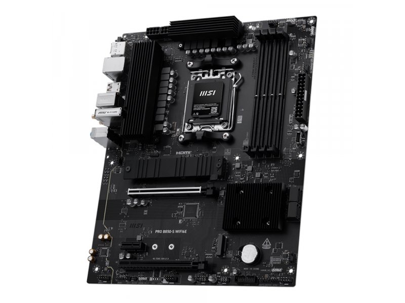 Материнская плата MSI Pro B850-S Wifi6e, Socket AM5, AMD B850, ATX, RTL