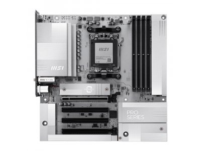 Материнская плата MSI Pro B850m-a Wifi Pz B850, Socket AM5, AMD B850, mATX, RTL Материнская плата MSI Pro B850m-a Wifi Pz B850, Socket AM5, AMD B850, mATX, RTL
