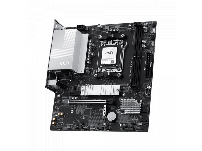 Материнская плата MSI Pro B850M-B GEN4, Socket AM5, AMD B850, mATX, RTL
