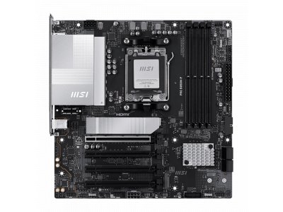 Материнская плата MSI Pro B850M-P, Socket AM5, AMD B850, mATX, RTL