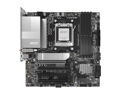 Материнская плата MSI PRO B850M-P Wifi, Socket AM5, AMD B850, mATX, RTL Материнская плата MSI PRO B850M-P Wifi, Socket AM5, AMD B850, mATX, RTL