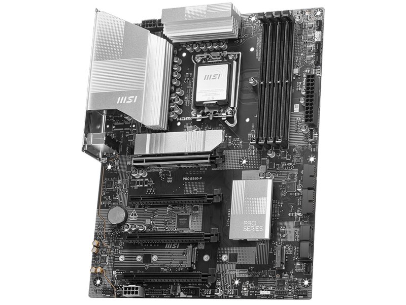 Материнская плата MSI Pro B860-p, Socket LGA 1851, Intel B860, ATX, RTL