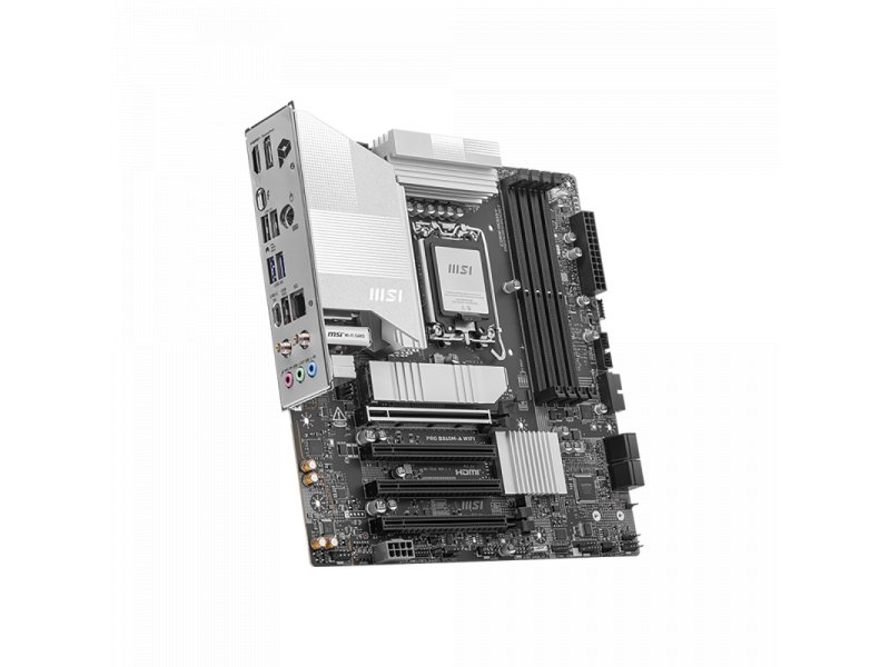 Материнская плата MSI Pro B860m-a Wifi, Socket LGA 1851, Intel B860, mATX, RTL