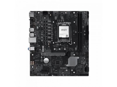 Материнская плата MSI PRO B860M-E , Socket LGA 1851, Intel B860, mATX, RTL Материнская плата MSI PRO B860M-E , Socket LGA 1851, Intel B860, mATX, RTL