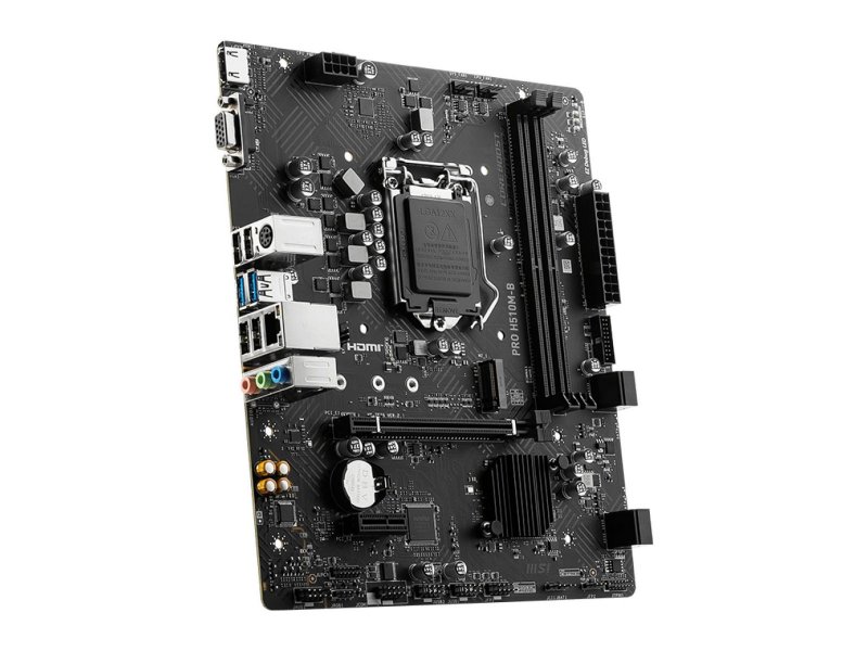 Материнская плата MSI Pro H510m-b, Socket LGA 1200, Intel H470, mATX, RTL Материнская плата MSI Pro H510m-b, Socket LGA 1200, Intel H470, mATX, RTL