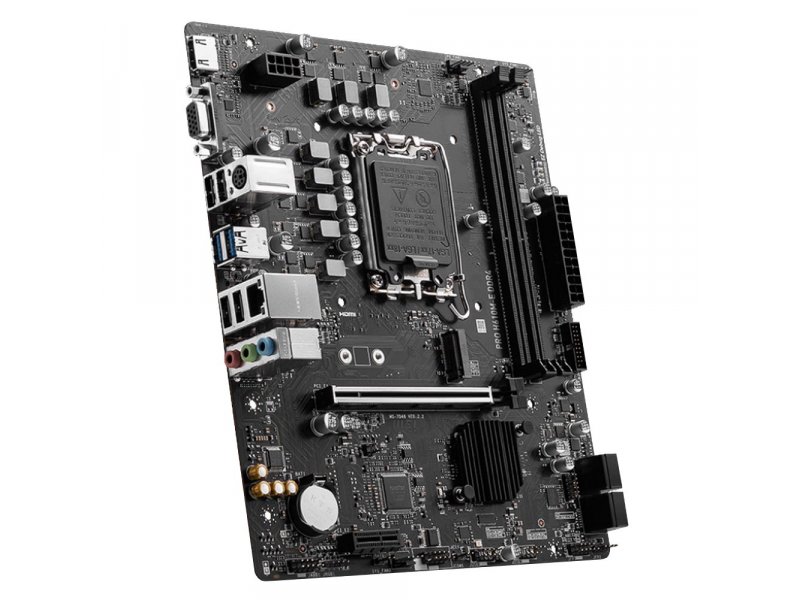 Материнская плата MSI Pro H610M-E DDR4, Socket LGA 1700, Intel H610, mATX, RTL