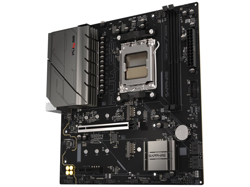 Материнская плата Sapphire Pulse A620AM, Socket AM5, AMD A620A, mATX, RTL [52118-03-40G]