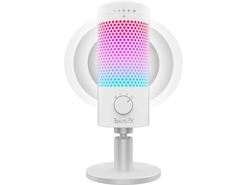 Микрофон A4Tech Bloody GM50 Pro белый Микрофон A4Tech Bloody GM50 Pro белый