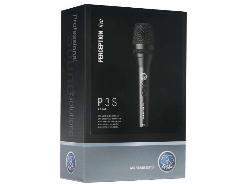 Микрофон AKG P3S черный