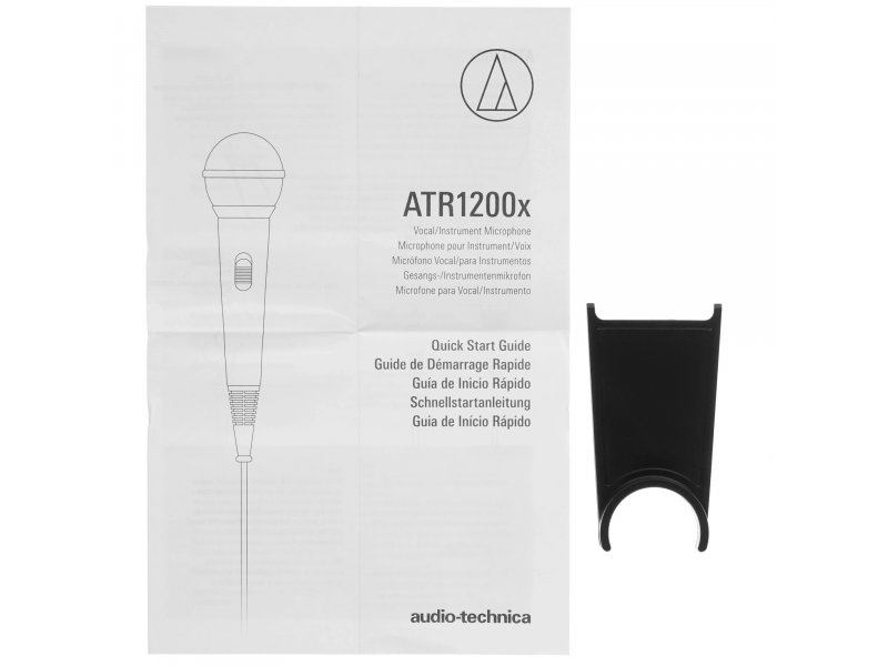 Микрофон Audio-Technica ATR1200x черный