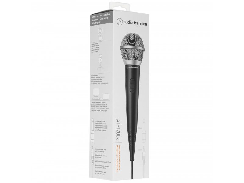 Микрофон Audio-Technica ATR1200x черный