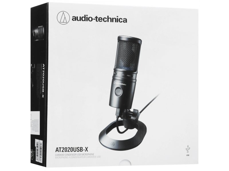 Микрофон Audio-Technica AT2020USBX черный Микрофон Audio-Technica AT2020USBX черный