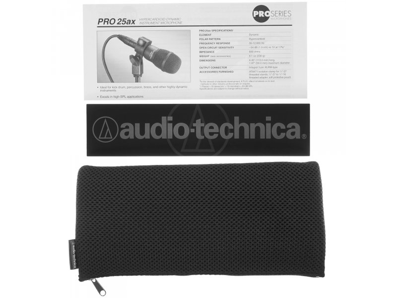 Микрофон Audio-Technica PRO25AX черный