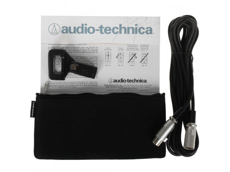 Микрофон Audio-Technica PRO41 черный