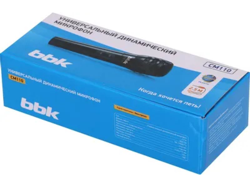 Микрофон BBK CM110 черный