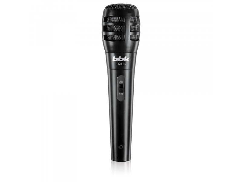 Микрофон BBK CM116 черный Микрофон BBK CM116 черный