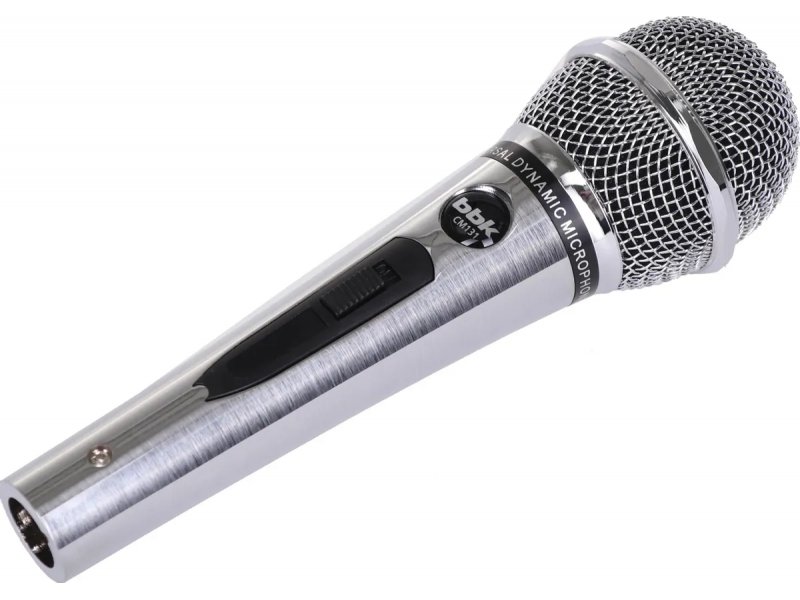 Микрофон BBK CM131 серебристый Микрофон BBK CM131 серебристый