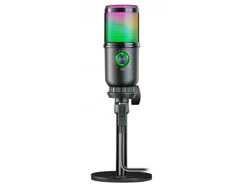 Микрофон Defender Glow GMC 400 черный Микрофон Defender Glow GMC 400 черный
