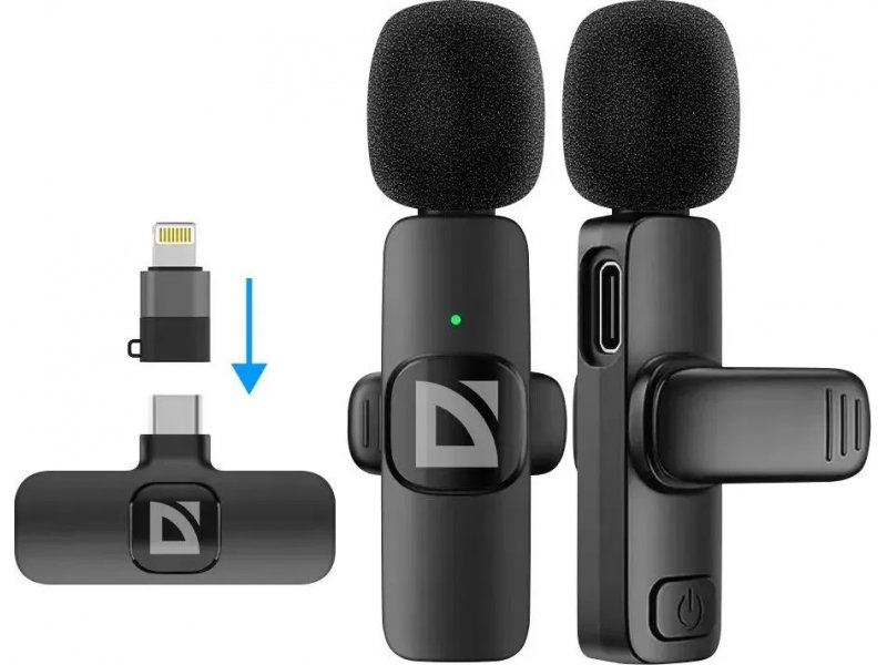Микрофон Defender Talky-138 черный