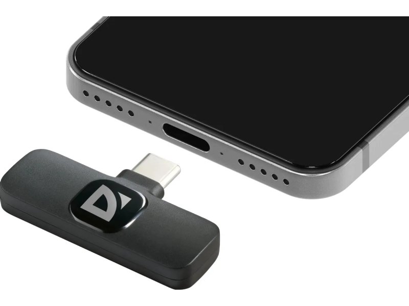 Микрофон Defender Talky-138 wrls черный Микрофон Defender Talky-138 wrls черный