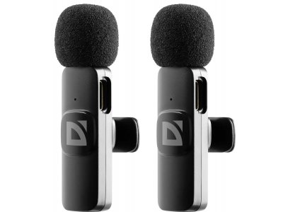 Микрофон Defender Talky-138 wrls черный Микрофон Defender Talky-138 wrls черный