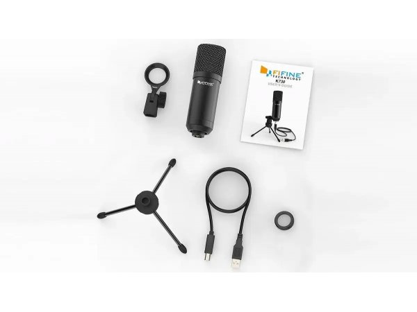 Микрофон FIFINE K730 черный